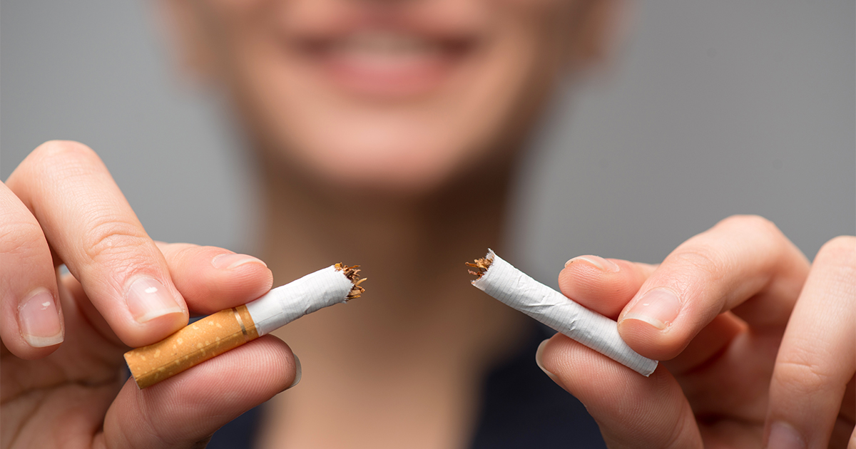 Quitting smoking is one step to help avoid age-related macular degeneration.
