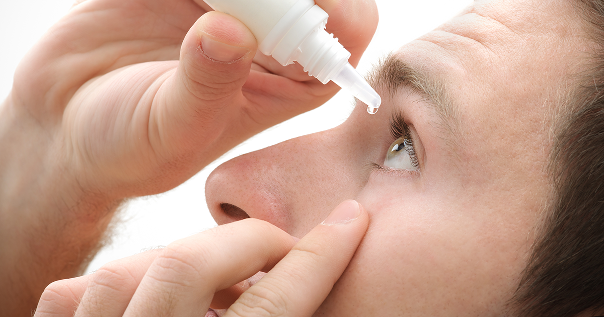 How to put eye drops in your eyes the right way